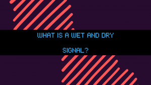 wetness and dryness in a guitar signal.