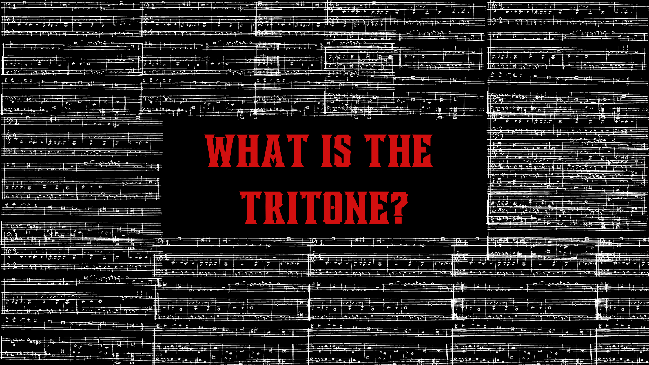 What is the Tritone (devil's interval/diabulus in musica) interval in music theory area?